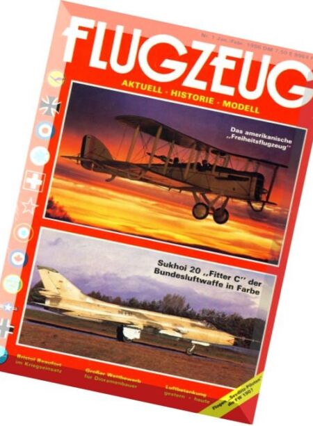 Flugzeug – 1986-01 Cover