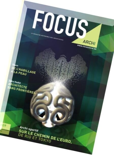 Focus Archi – Juin-Juillet-Aout 2016 Cover