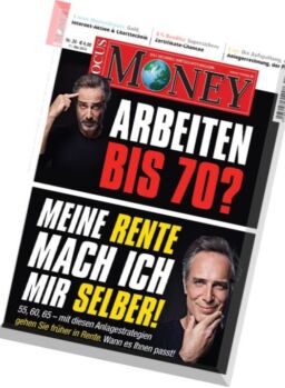 Focus Money – 11 Mai 2016