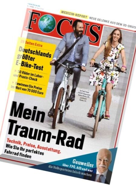 Focus – Nr.18, 30 April 2016 Cover