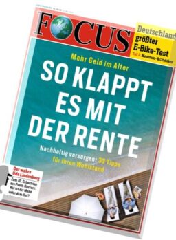 Focus – Nr.20, 14 Mai 2016