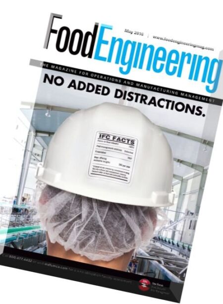 Food Engineering – May 2016 Cover