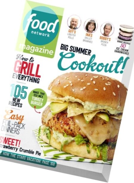 Food Network Magazine – June 2016 Cover