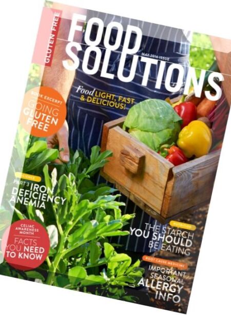 Food Solutions Magazine – May 2016 Cover