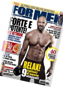 For Men Magazine – Marzo 2016