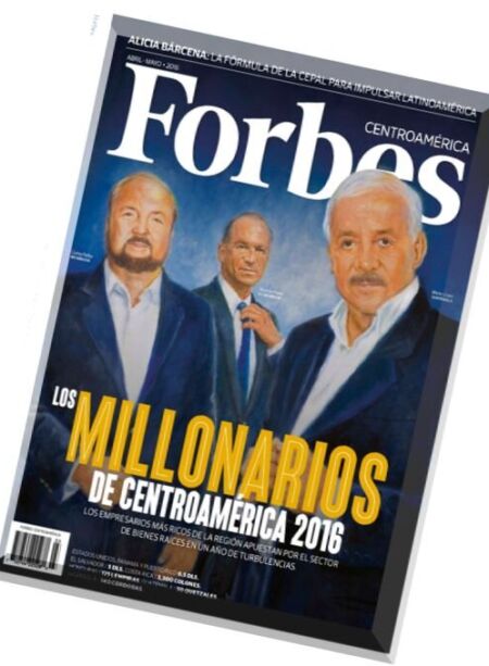Forbes Centroamerica – Abril-Mayo 2016 Cover