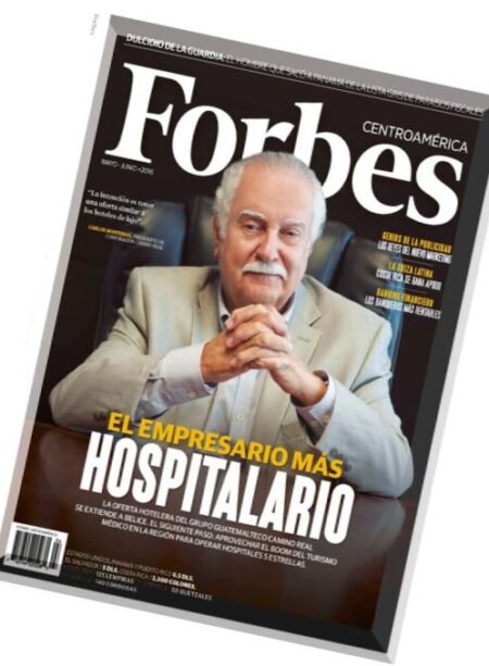 Forbes Centroamerica – Mayo-Junio 2016 Cover