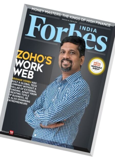 Forbes India – 10 June 2016 Cover