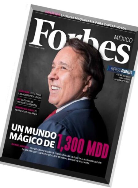 Forbes Mexico – Mayo-Junio 2016 Cover