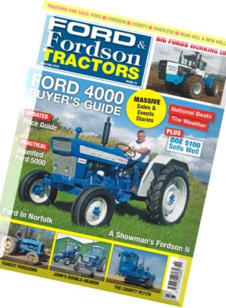 Ford & Fordson – June-July 2016 Cover