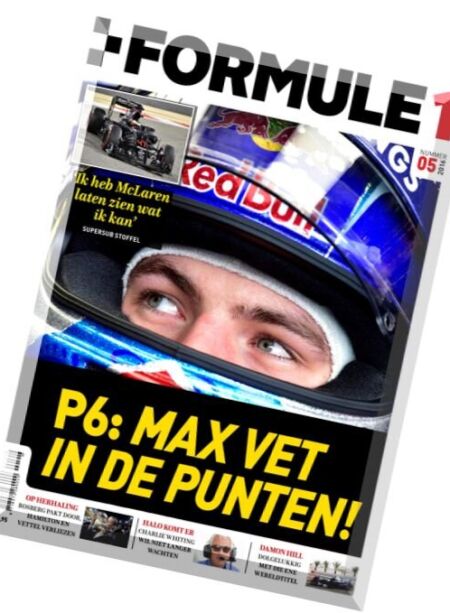 Formule1 – Nr.5, 2016 Cover