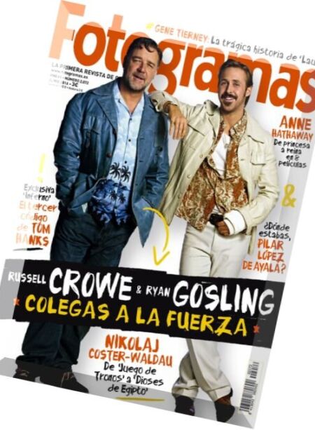 Fotogramas – Junio 2016 Cover