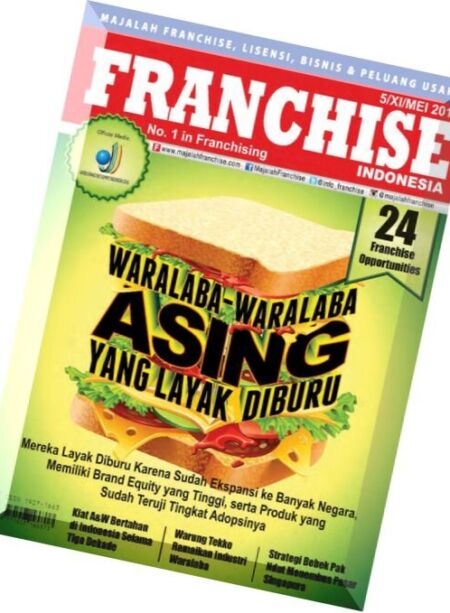 Franchise Indonesia – Mei 2016 Cover