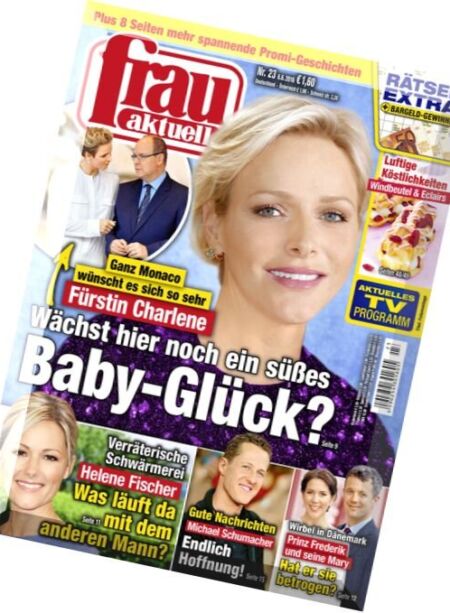 frau aktuell – 6 Juni 2016 Cover
