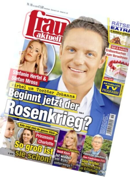frau aktuell – 9 Mai 2016 Cover