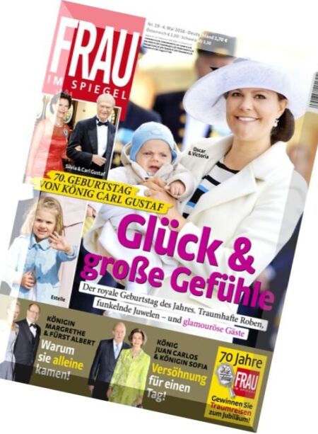 Frau im Spiegel – 4 Mai 2016 Cover