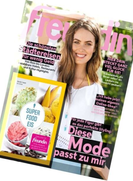 Freundin – 6 April 2016 Cover