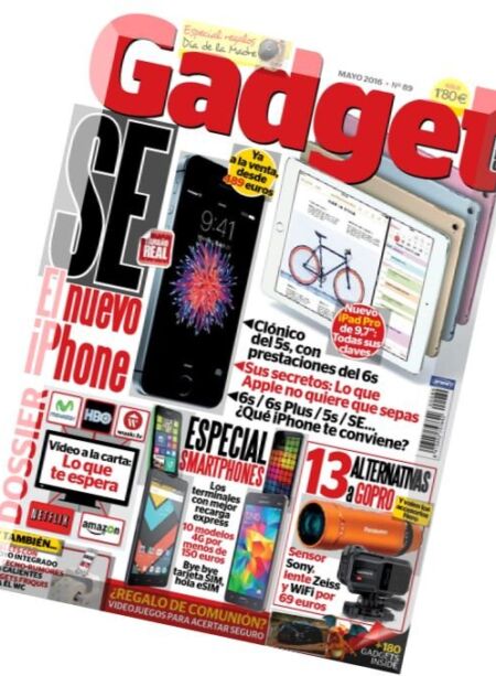 Gadget Spain – Mayo 2016 Cover