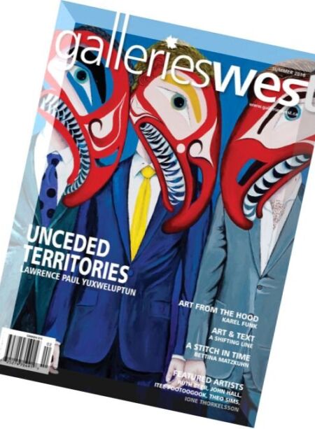 Galleries West – Summer 2016 Cover