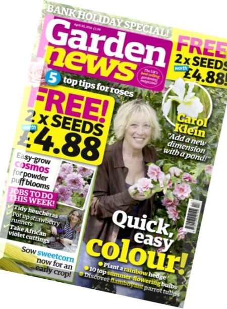 Garden News – 30 April 2016 Cover