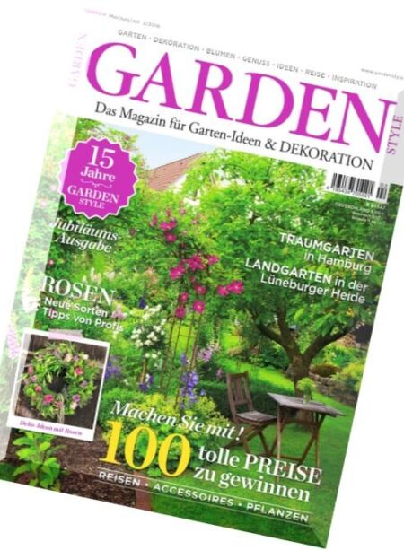 Garden Style Magazin – Mai-Juli 2016 Cover