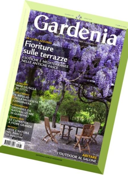 Gardenia – Aprile 2016 Cover