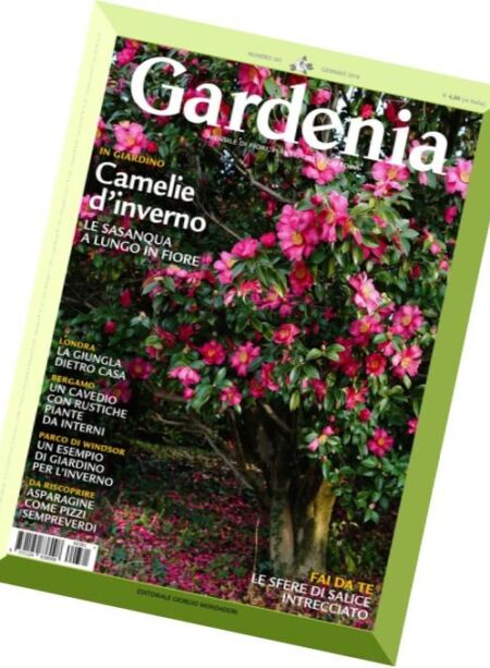 Gardenia – Gennaio 2016 Cover