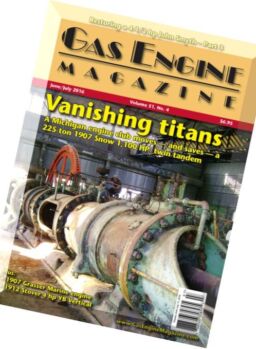 Gas Engine Magazine – June-July 2016