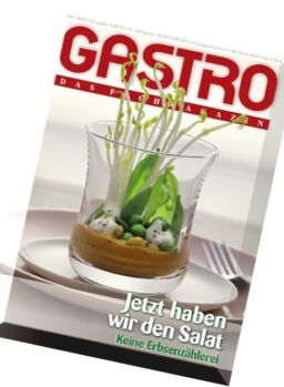 GASTRO das Fachmagazin – Mai 2016
