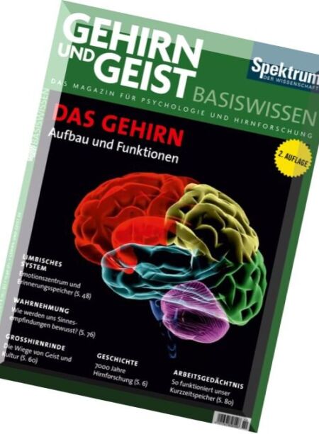 Gehirn und Geist Basiswissen – Nr.2, 2016 Cover