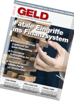 Geld Magazine – Mai 2016