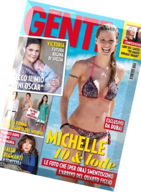 Gente Italia – 12 Aprile 2016 Cover