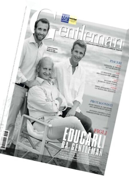 Gentleman – Giugno 2016 Cover