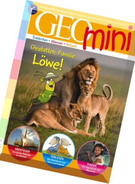 Geo Mini – Juni 2016 Cover