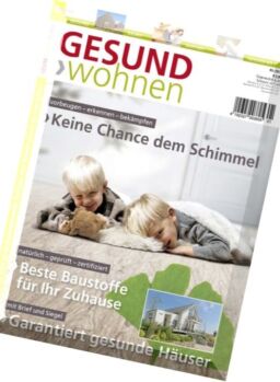 Gesund Wohnen – Nr.1, 2016