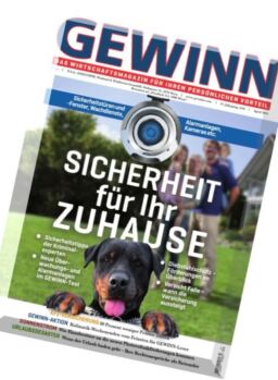 Gewinn – April 2016