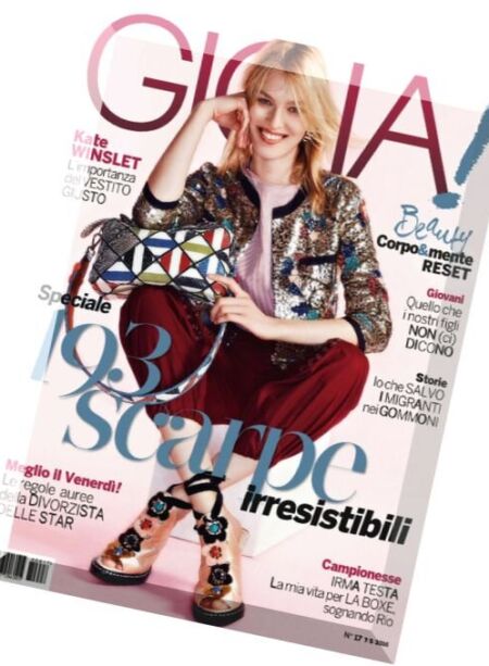 Gioia! – 7 Maggio 2016 Cover