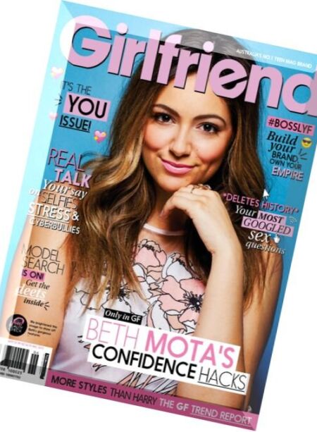 Girlfriend Australia – June 2016 Cover