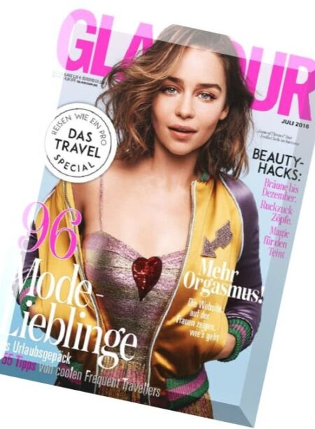 Glamour Frauenmagazin – Juli 2016 Cover