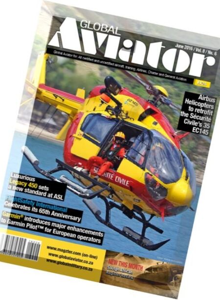 Global Aviator South Africa – June 2016 Cover
