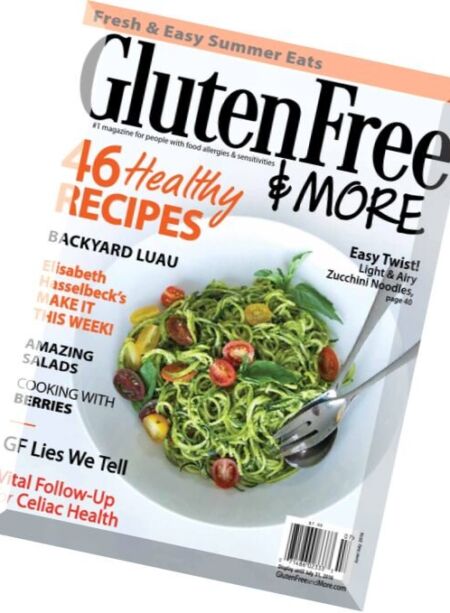 Gluten Free & More – June-July 2016 Cover
