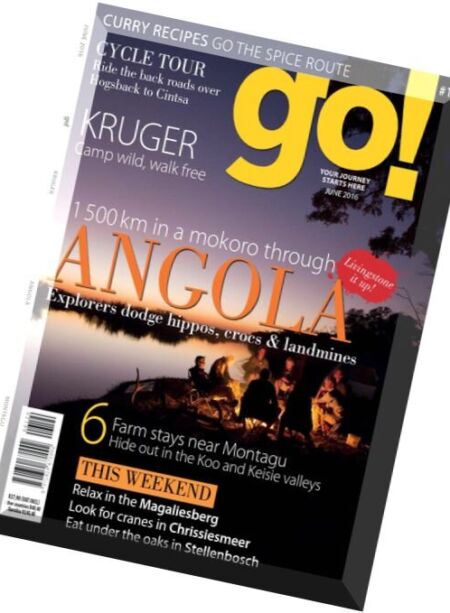 Go! South Africa – June 2016 Cover