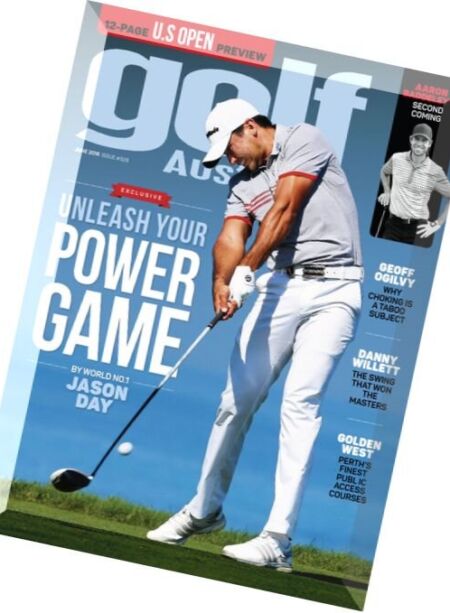 Golf Australia – June 2016 Cover
