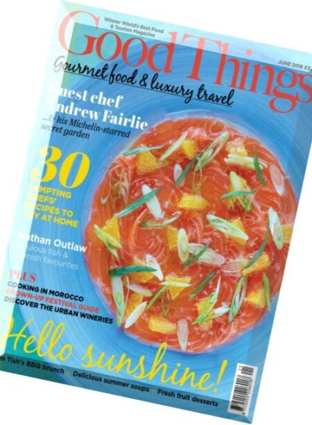 Good Things – June 2016 Cover