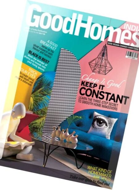 GoodHomes India – June 2016 Cover