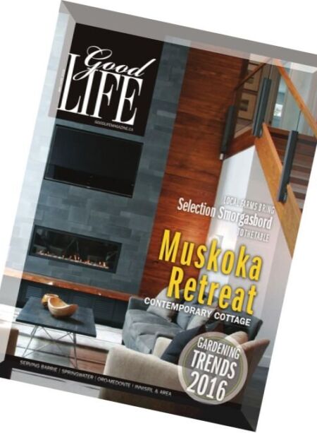 GoodLife Barrie – May-June 2016 Cover