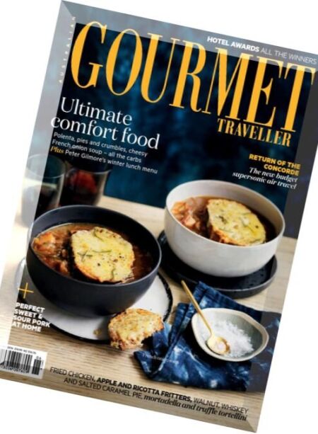 Gourmet Traveller – June 2016 Cover