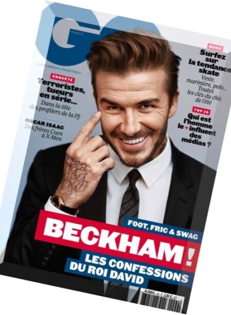 GQ France – Juin 2016 Cover