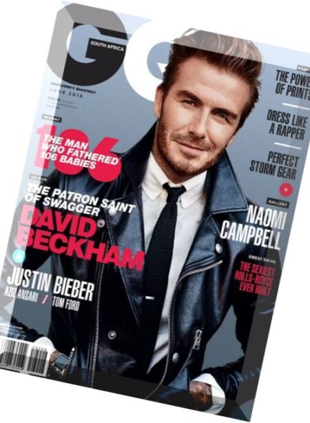 GQ South Africa – June 2016 Cover