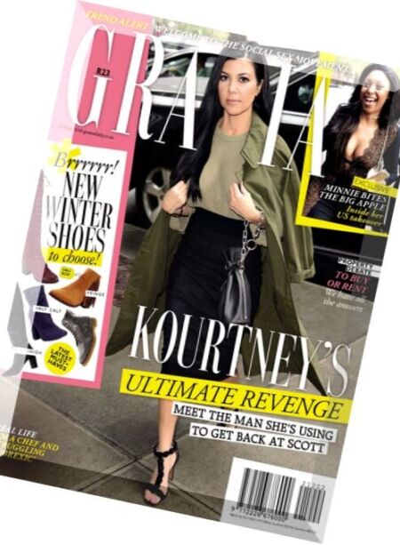 Grazia South Africa – 25 May 2016 Cover